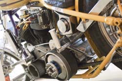 motor belt drive transmission 10finger dry clutch heavy duty o'ring chain on weel